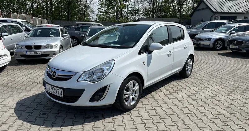 śląskie Opel Corsa cena 22900 przebieg: 197000, rok produkcji 2012 z Różan